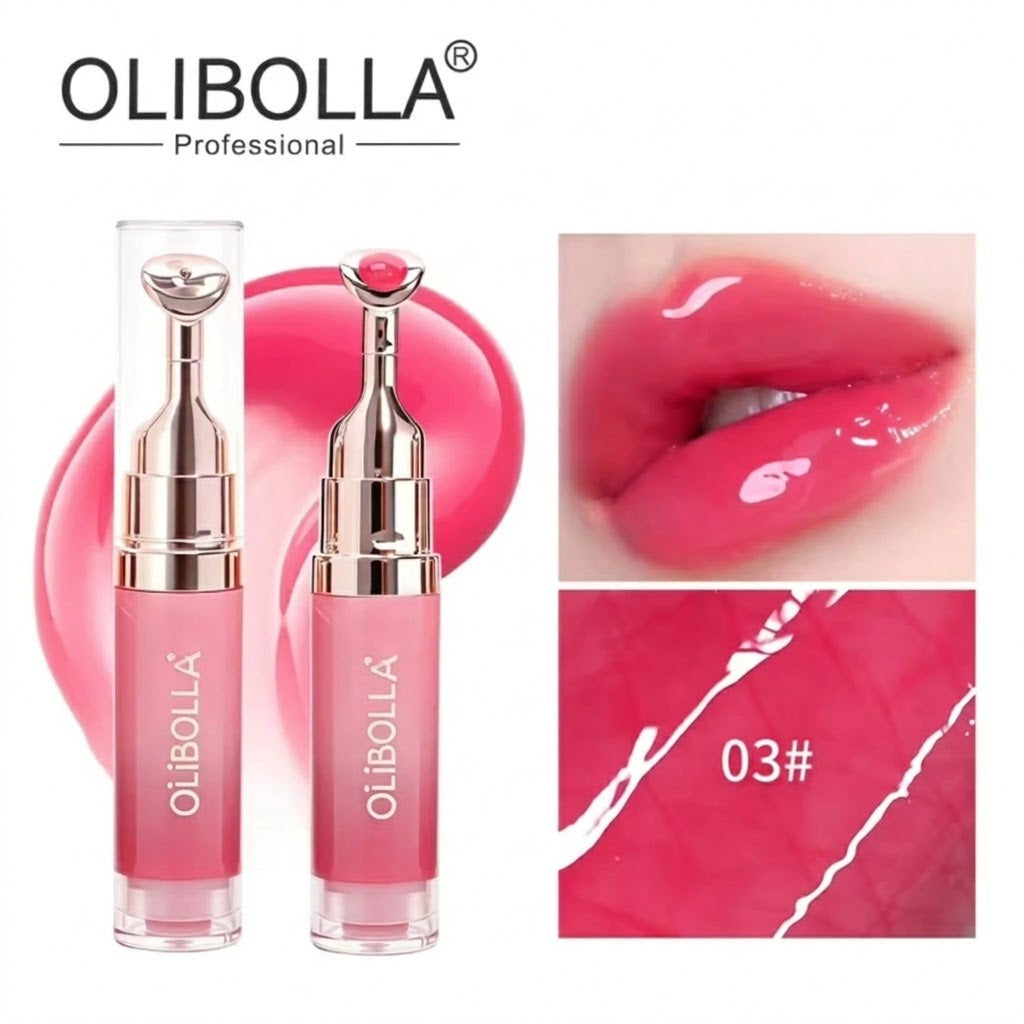 OLIBOLLA - Professional Lip Serum/ Gloss Tint - Pack Of 6 Colors