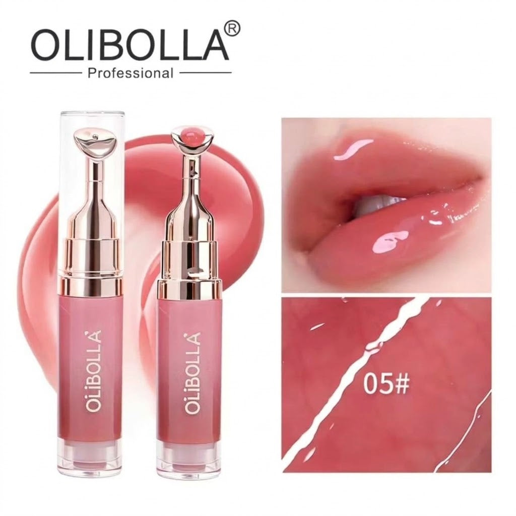 OLIBOLLA - Professional Lip Serum/ Gloss Tint - Pack Of 6 Colors