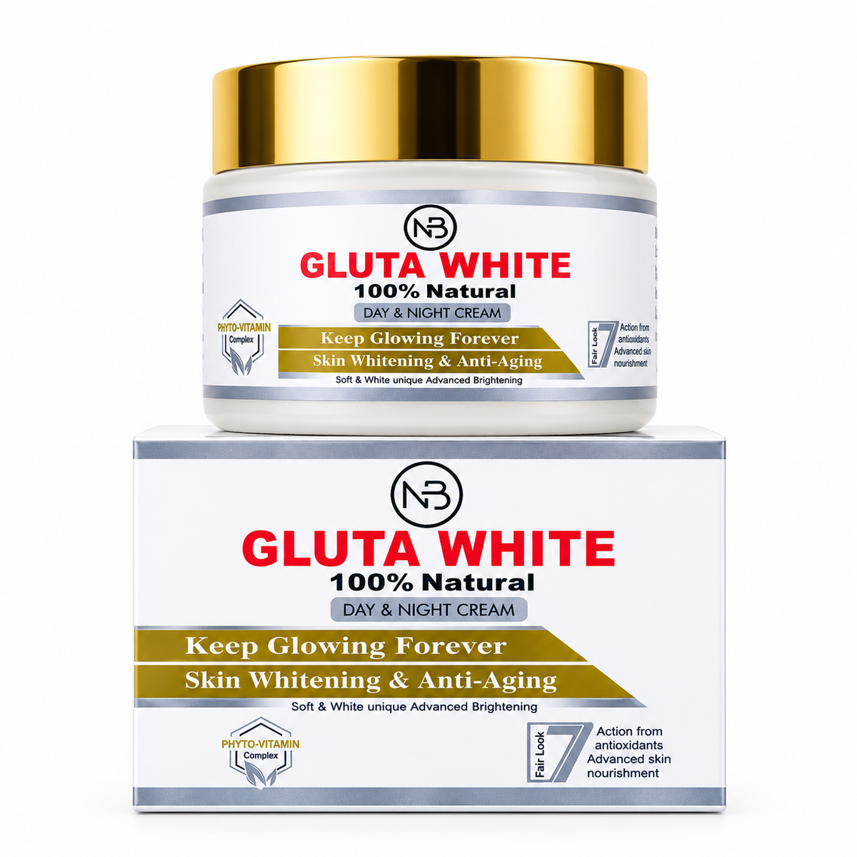 NB Natural Beauty Gluta White Day & Night Cream