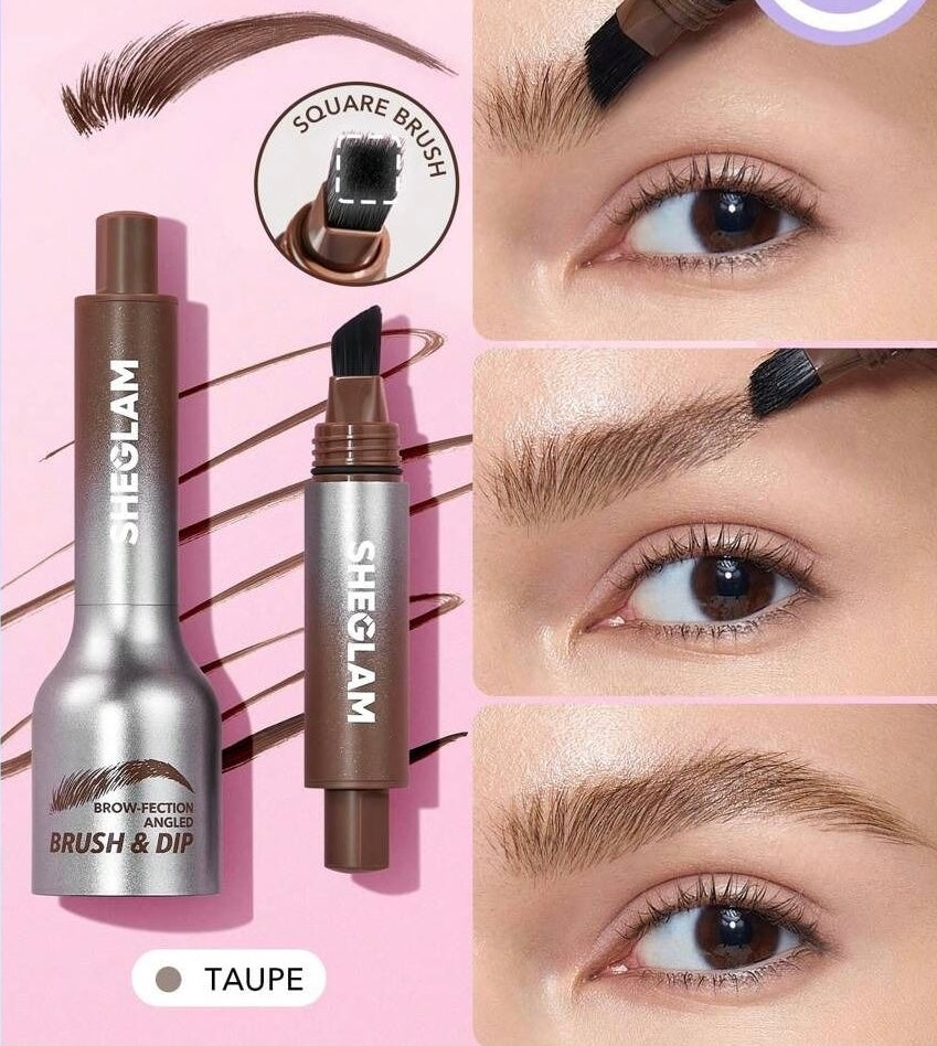SHEGLAM BROW FECTION ANGLED BRUSH AND DIP EYEBROW GEL PEN