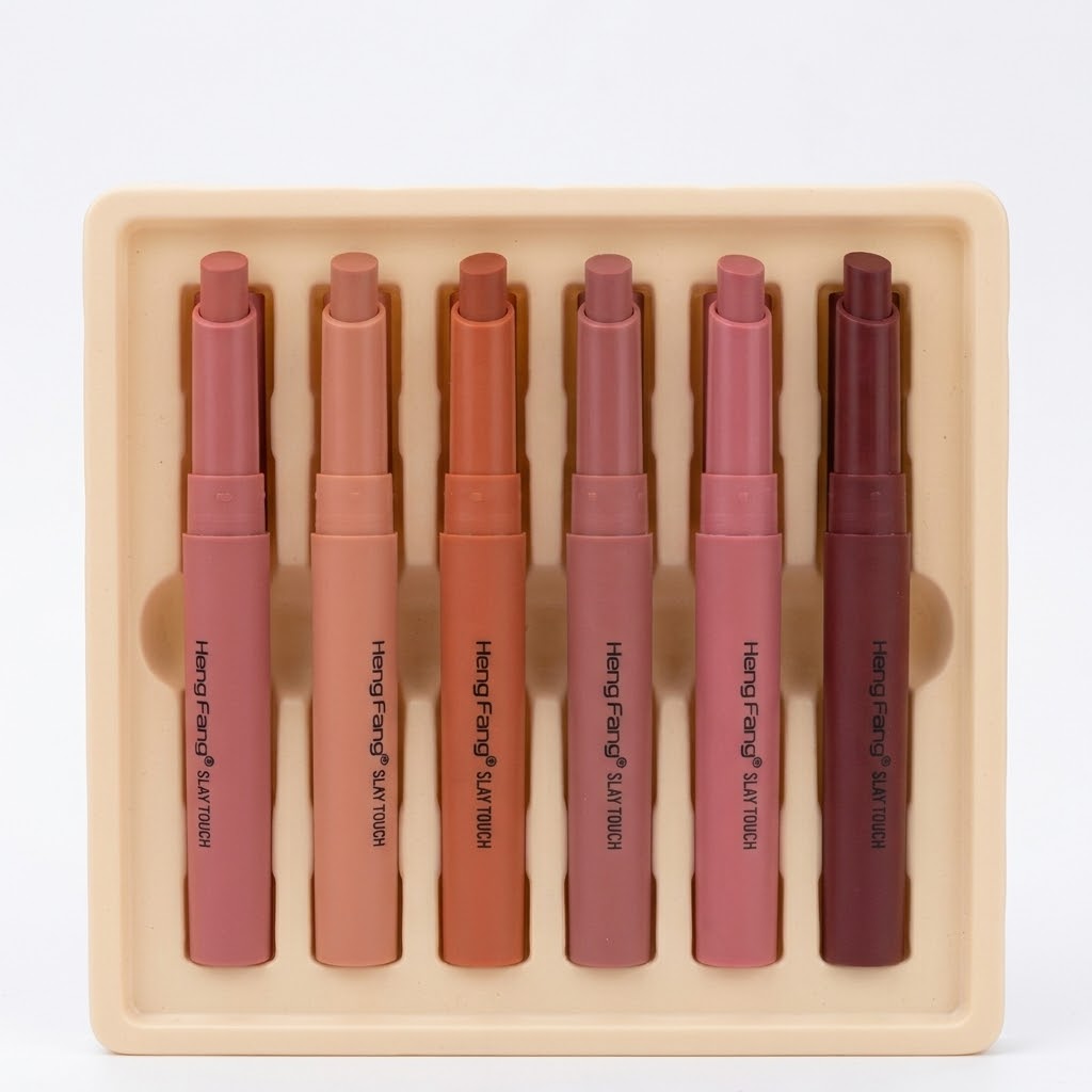 Henfang Dream matte Lipsticks pack of 6 colors