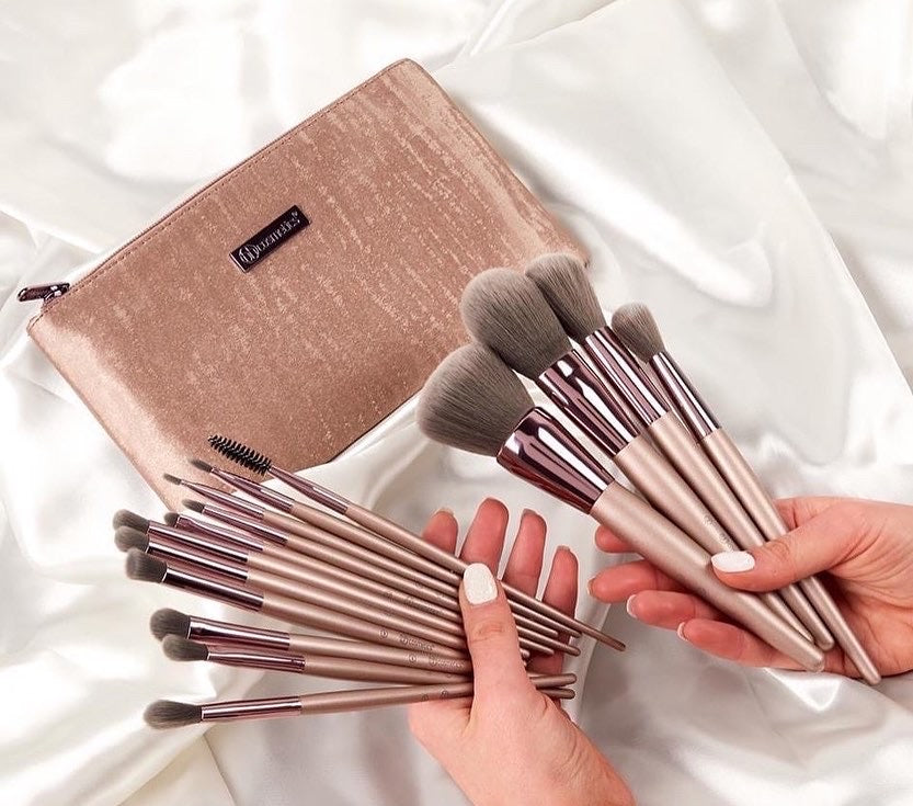 Bh cosmetic lavish elegance 15 piece brush set
