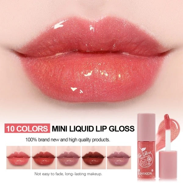 Teayason 10 color glossy lip set