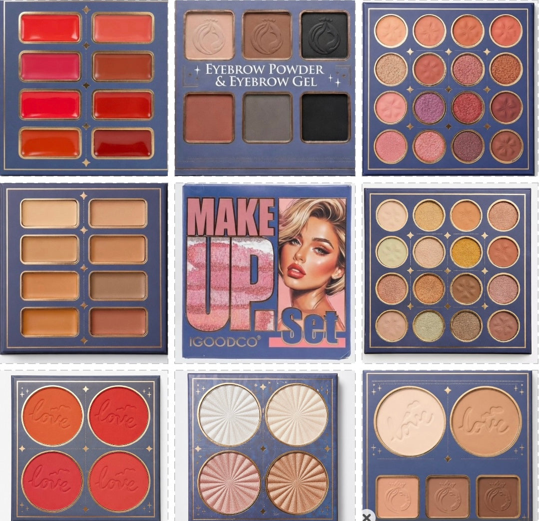 Igoodco 8 in 1 makeup book palette