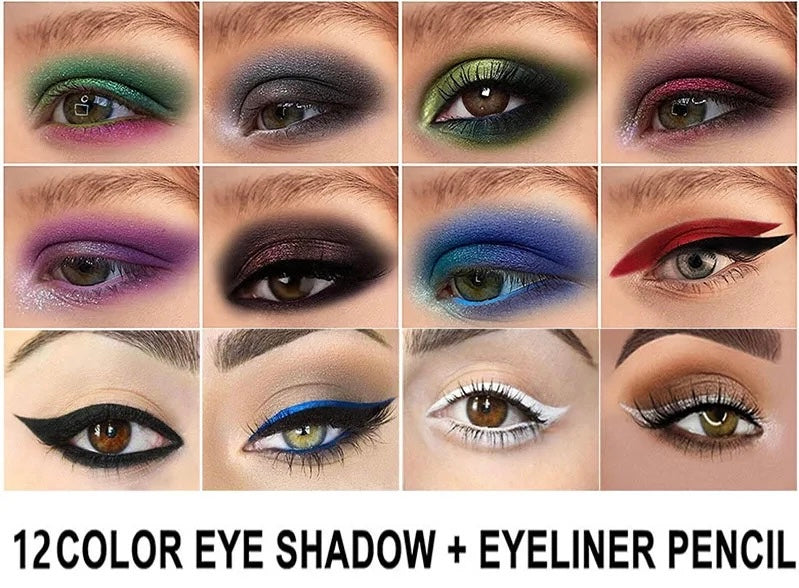 Flormar color Eyeliner Pencils limited edition Premium pack of 12