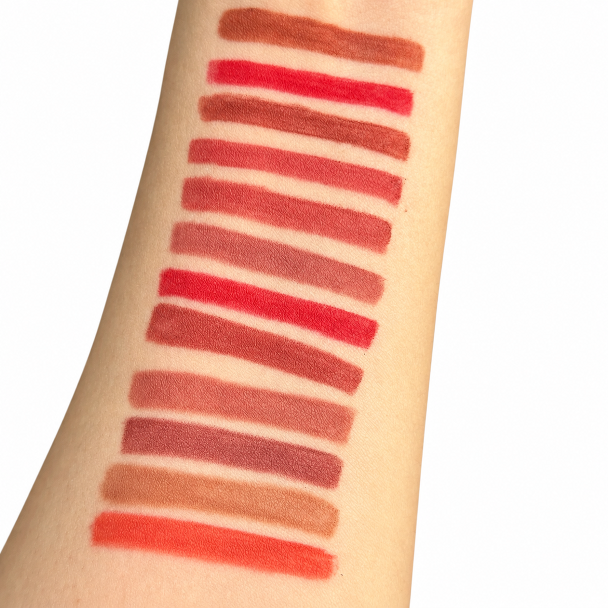 Sheglam 12 color lip liners pack