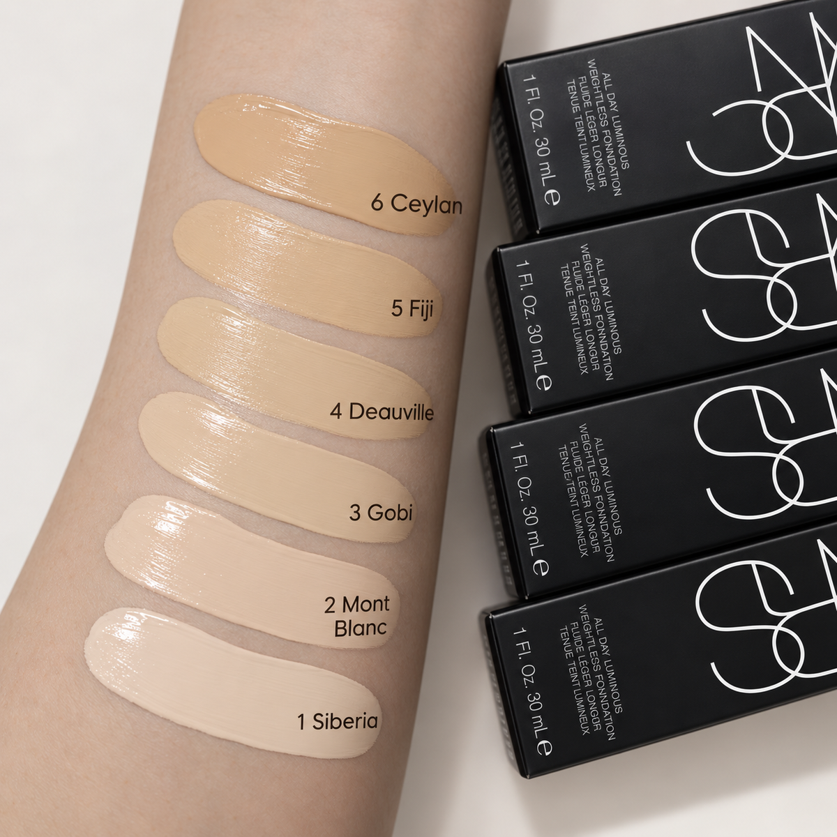 Nars all day luminous foundation