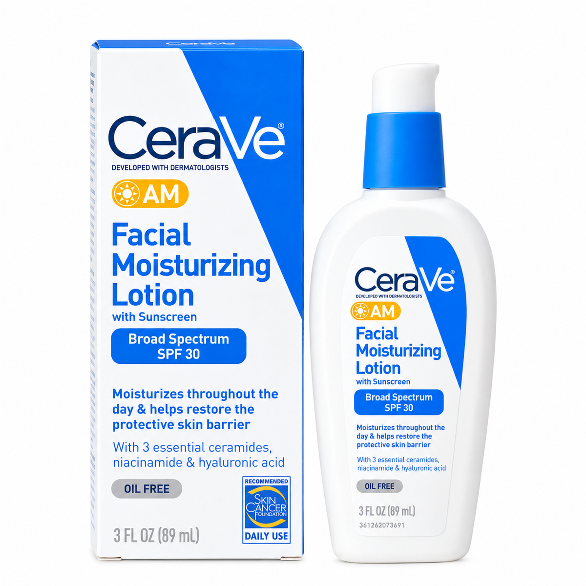 CeraVe AM Facial Moisturising Lotion