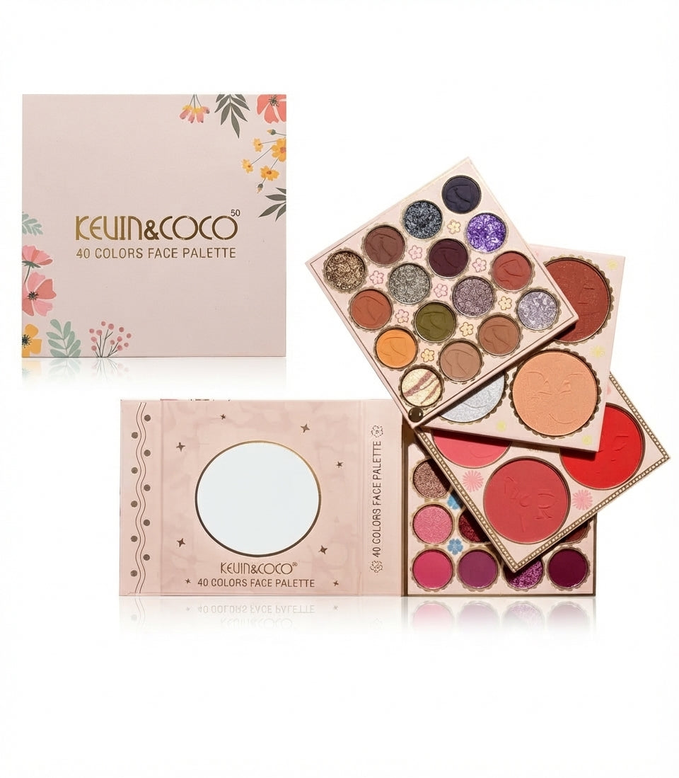 Kevin & Coco 40 Color Face Palette