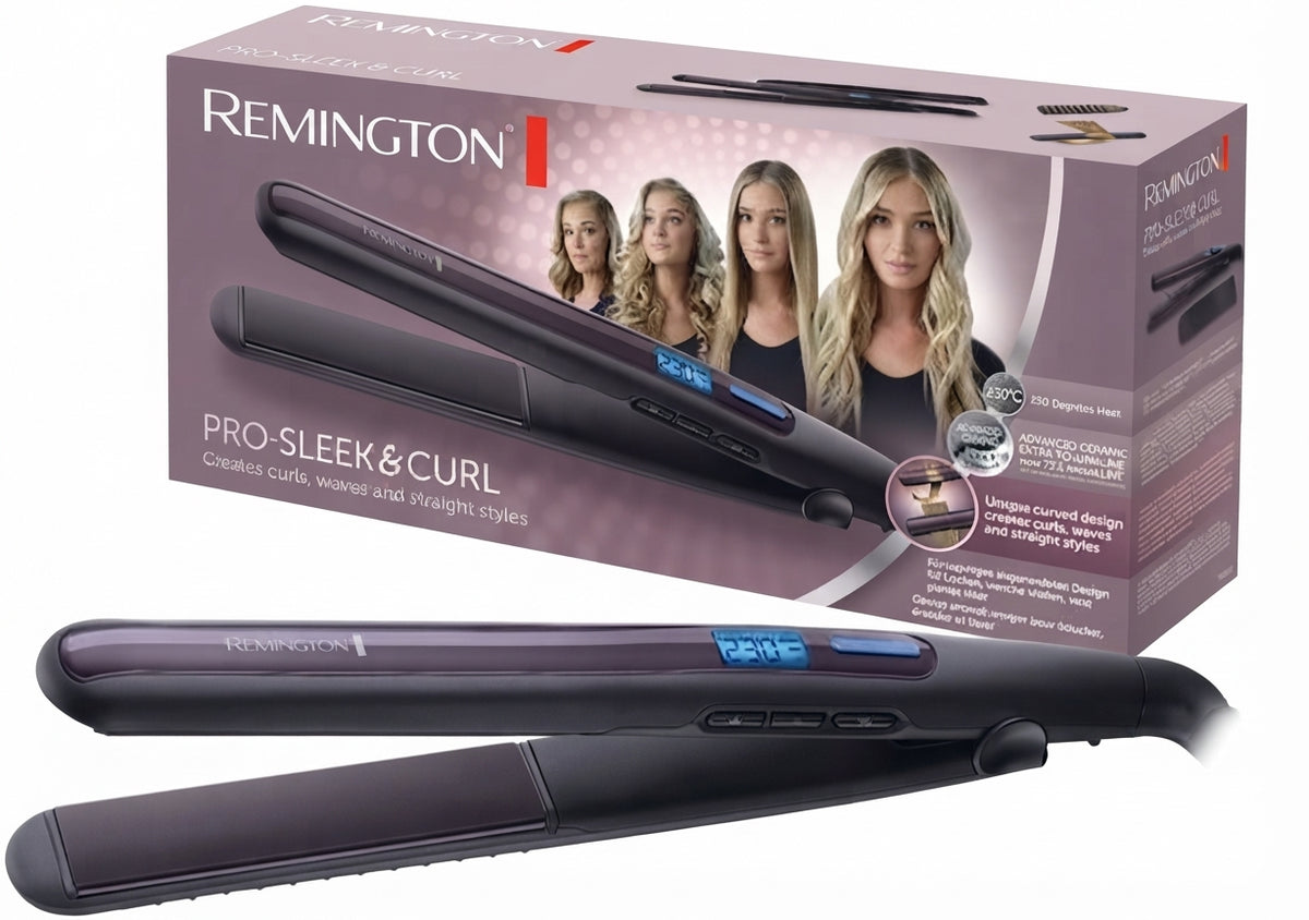 Remington sleek & curl pro straightener