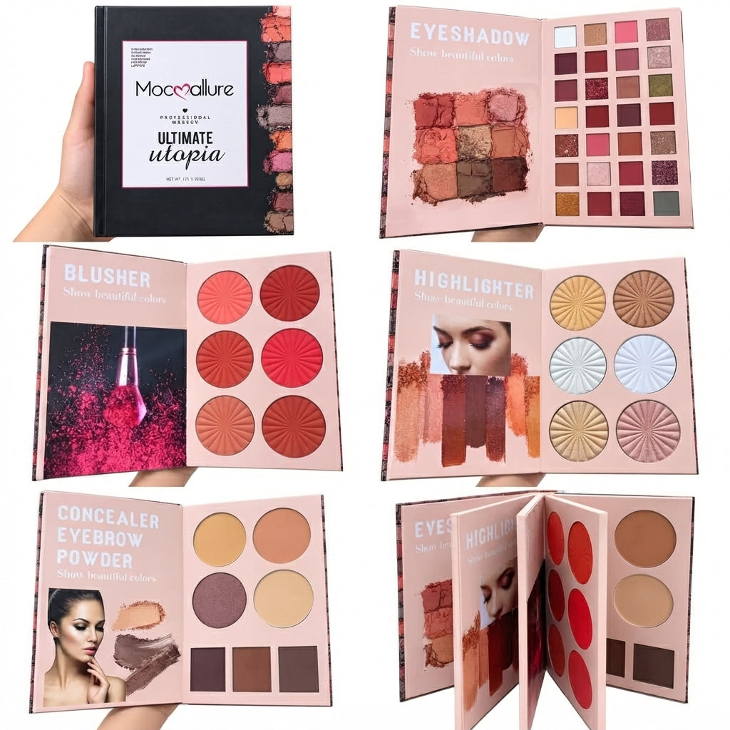 Mocallure 4 step ultimate utopia makeup book kit