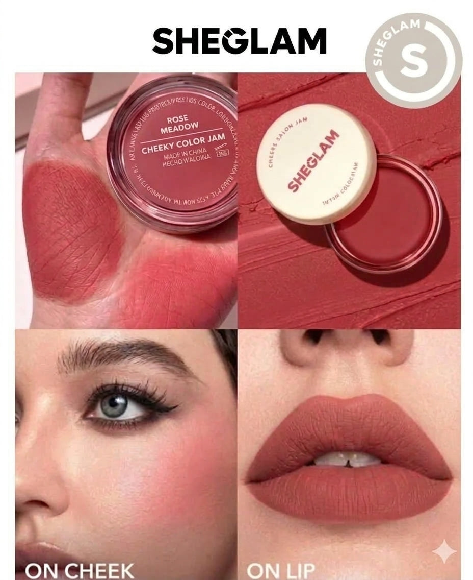 Sheglam
Lip & cheek cream blush