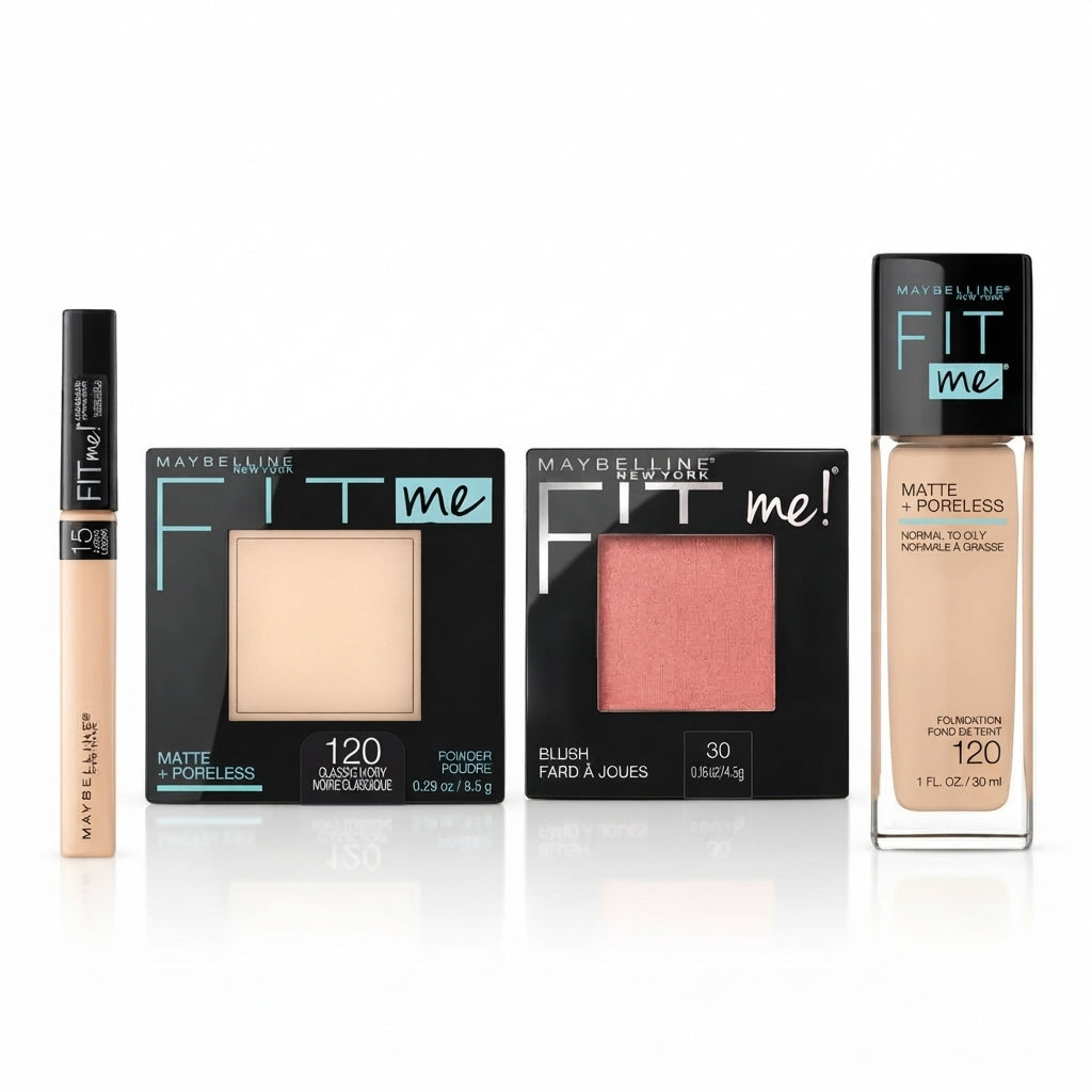 Maybelline Fit me 4 in 1 bundle pack