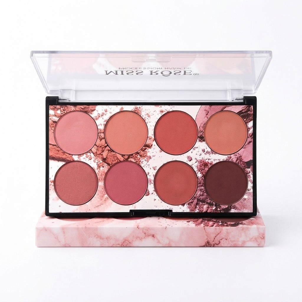 MR Premium 8 Color Blush Palette