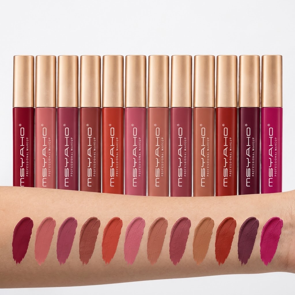 MSYAHO Professional Makeup Fashion Lip Gloss Set