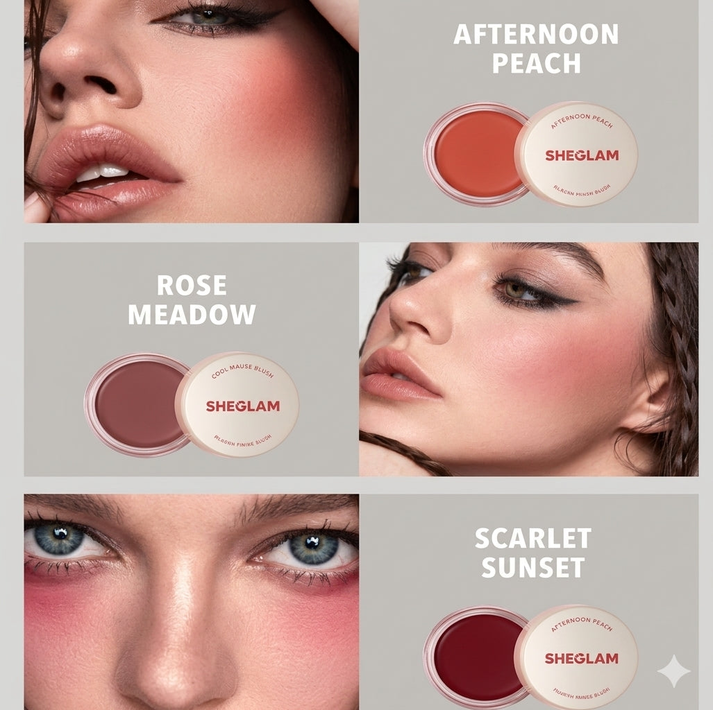 Sheglam
Lip & cheek cream blush