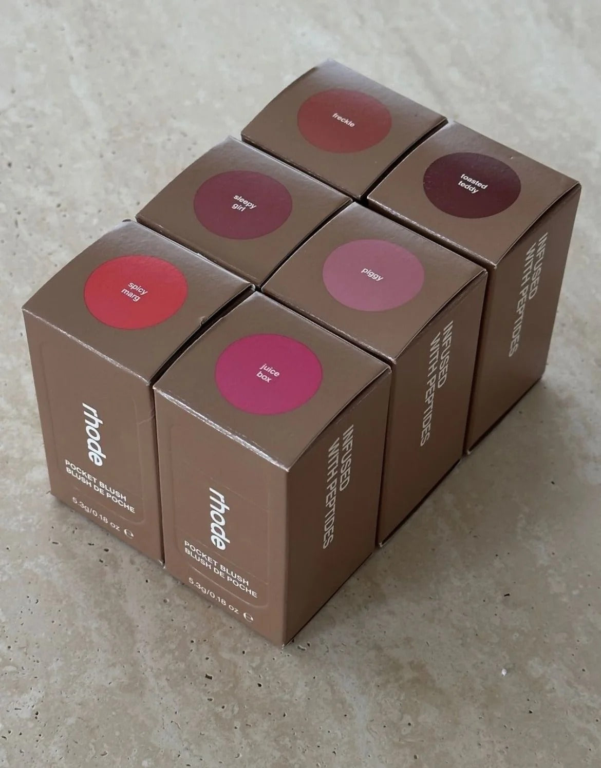 Rhode The pocket blush pack