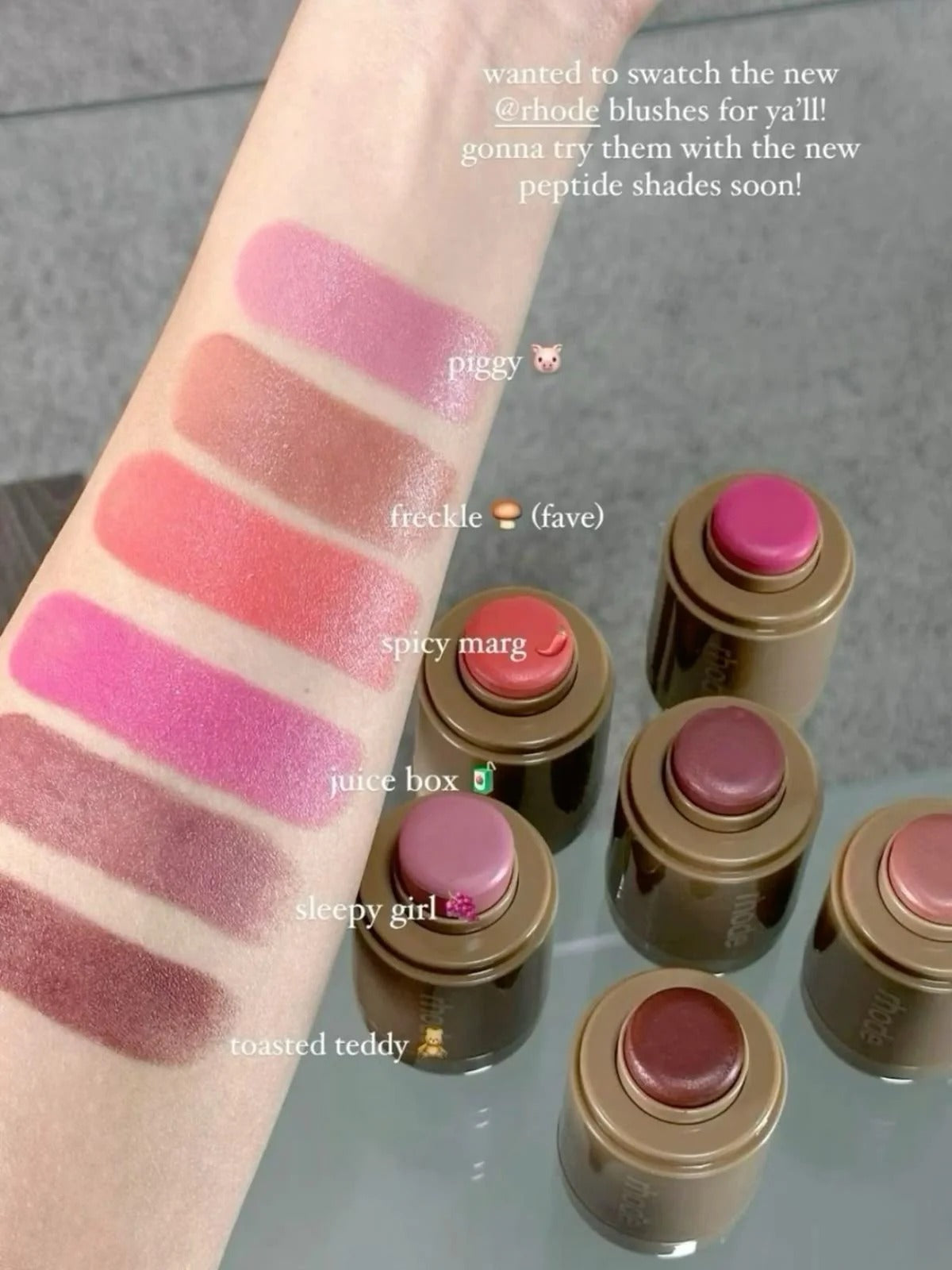 Rhode The pocket blush pack