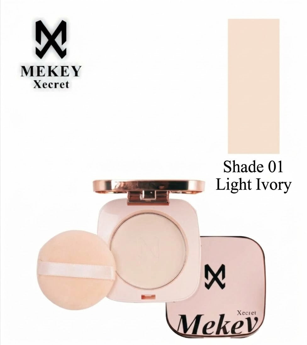 MEKEY Xecret - Pressed Powder & Setting Compact