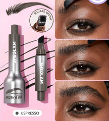 SHEGLAM BROW FECTION ANGLED BRUSH AND DIP  EYEBROW GEL PEN