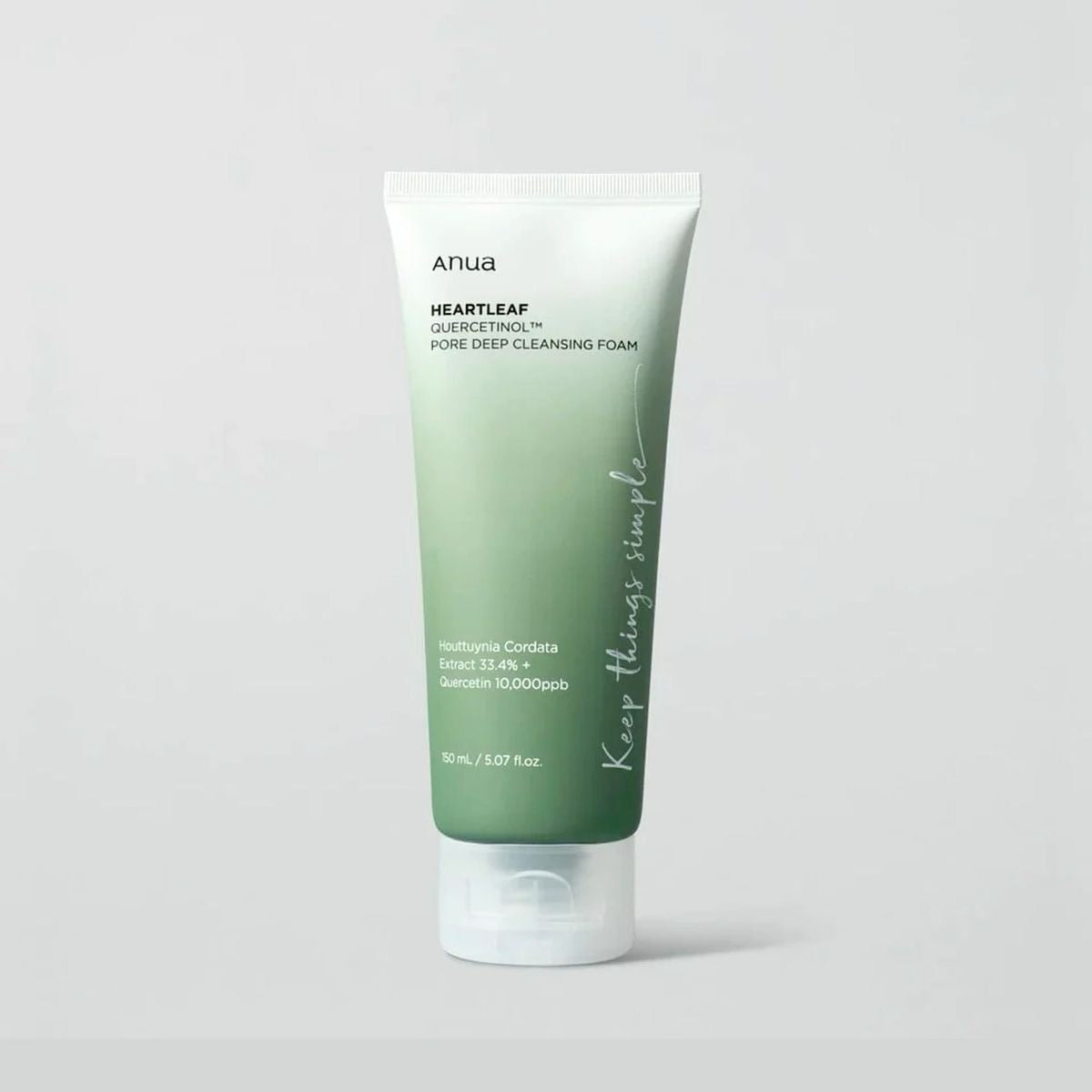 ANUA HEARTLEAF PORE DEEP CLEANSING FOAM 150ML