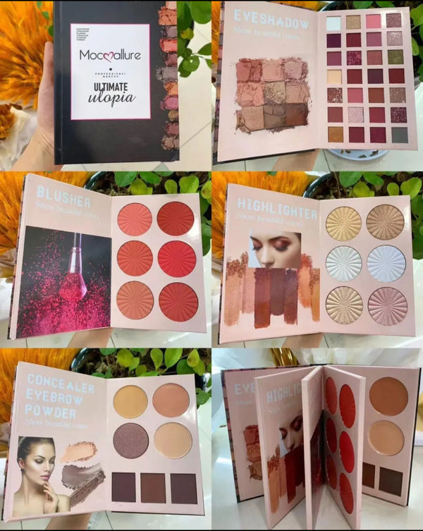 Mocallure 4 step ultimate utopia makeup book kit