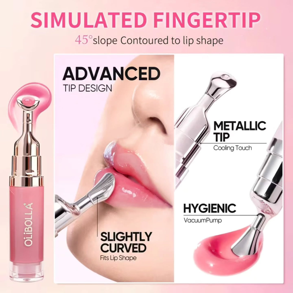 OLIBOLLA -  Professional Lip Serum/ Gloss Tint - Pack Of 6 Colors