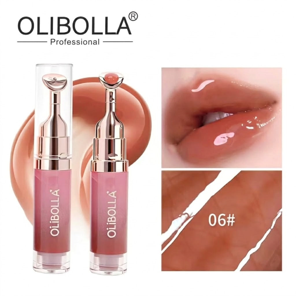 OLIBOLLA -  Professional Lip Serum/ Gloss Tint - Pack Of 6 Colors