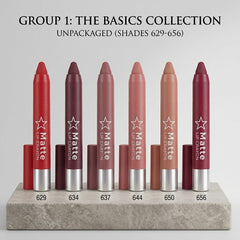 MR Matte Lip Crayons Pack of 6