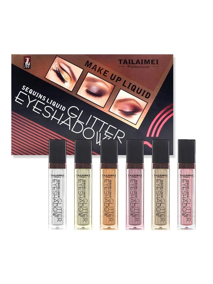 Tailaimei glitter eyeshadows pack of 6