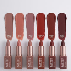 3Q Matte lipstick Pack of 6