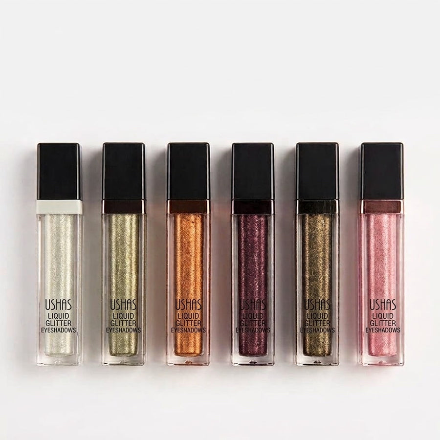 USHAS Liquid Glitter Eyeshadows Pack of 6