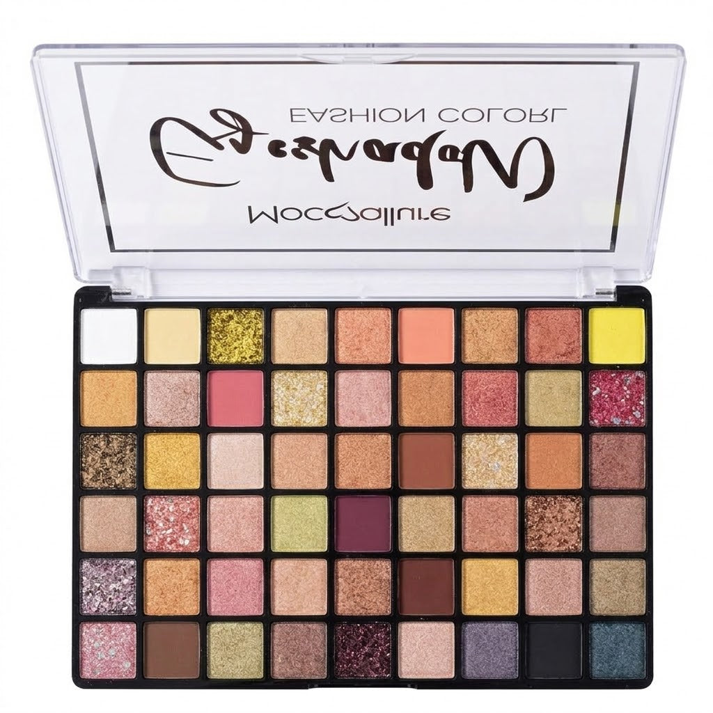 Mocallure 54 color Eyeshadows pallete matte & shiny variant