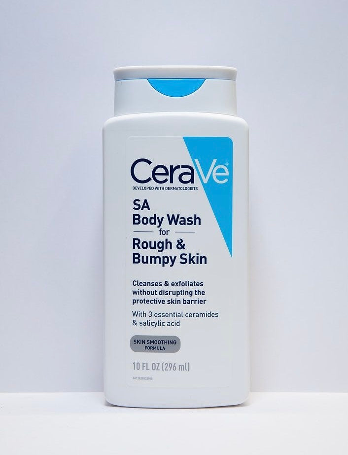 CeraVe SA Body Wash for rough and bumpy skin