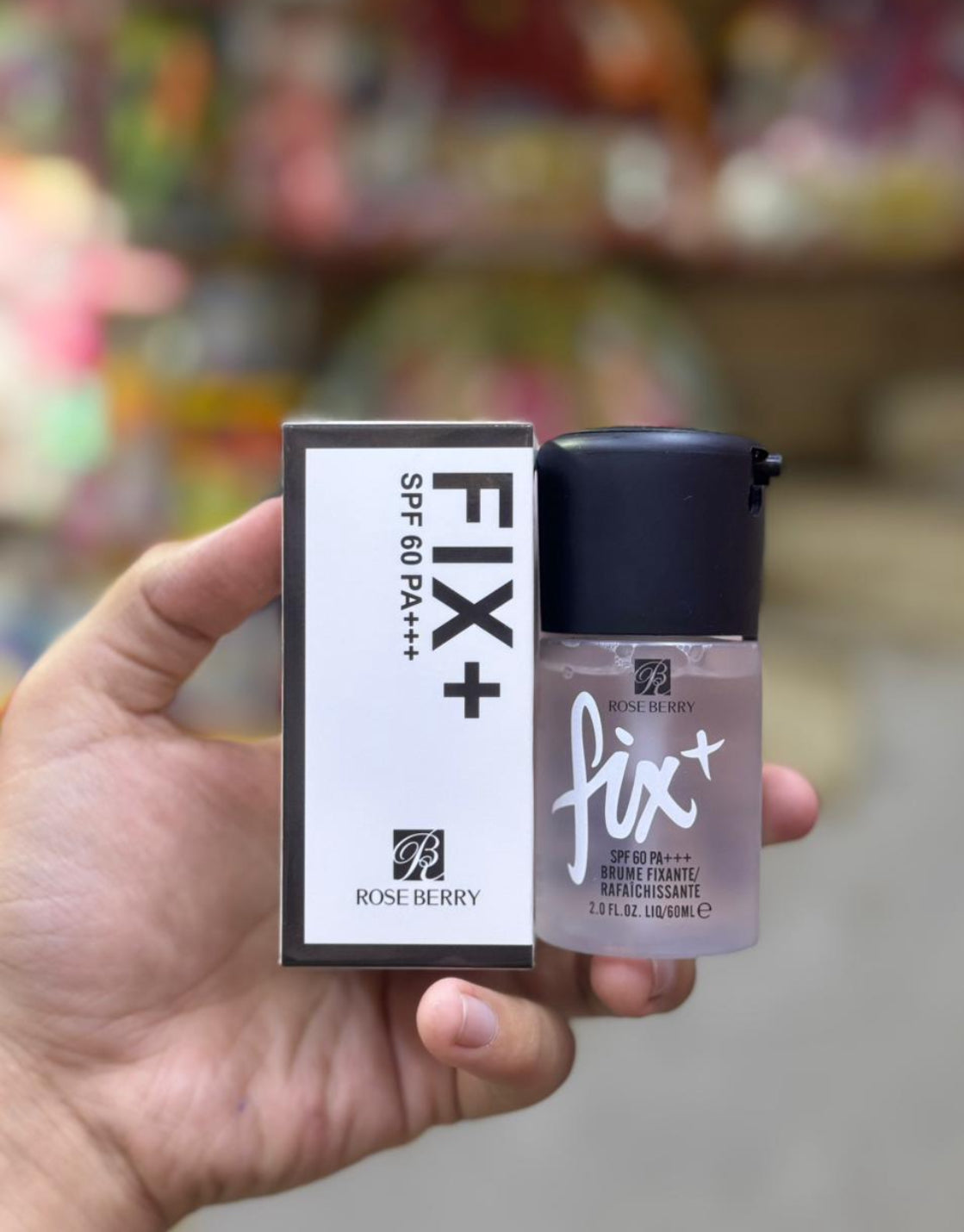 Rose Berry fix+ Makeup setting spray