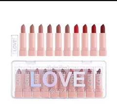 LOVE Dragon Ranee 10 color lipstick pack