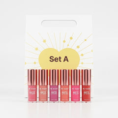 3Q Beauty Matte Lip Gloss Set
