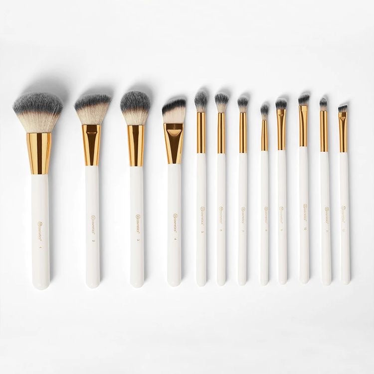 BH Cosmetics - Studded Elegance 12 Piece Brush Set with a Brush Stand