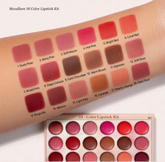 Mocallure 18 Color Premium Lipstick Kit