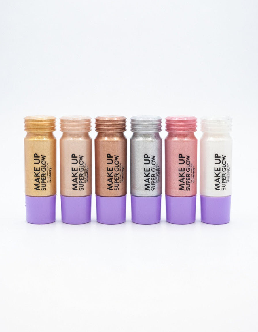 3Q Beauty Make Up Super Glow highlighters set of 6