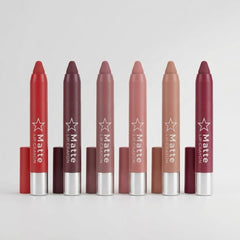 MR Matte Lip Crayons Pack of 6