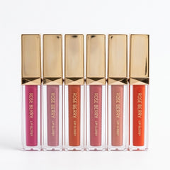Rose Berry Premium Quality Lip Gloss Set