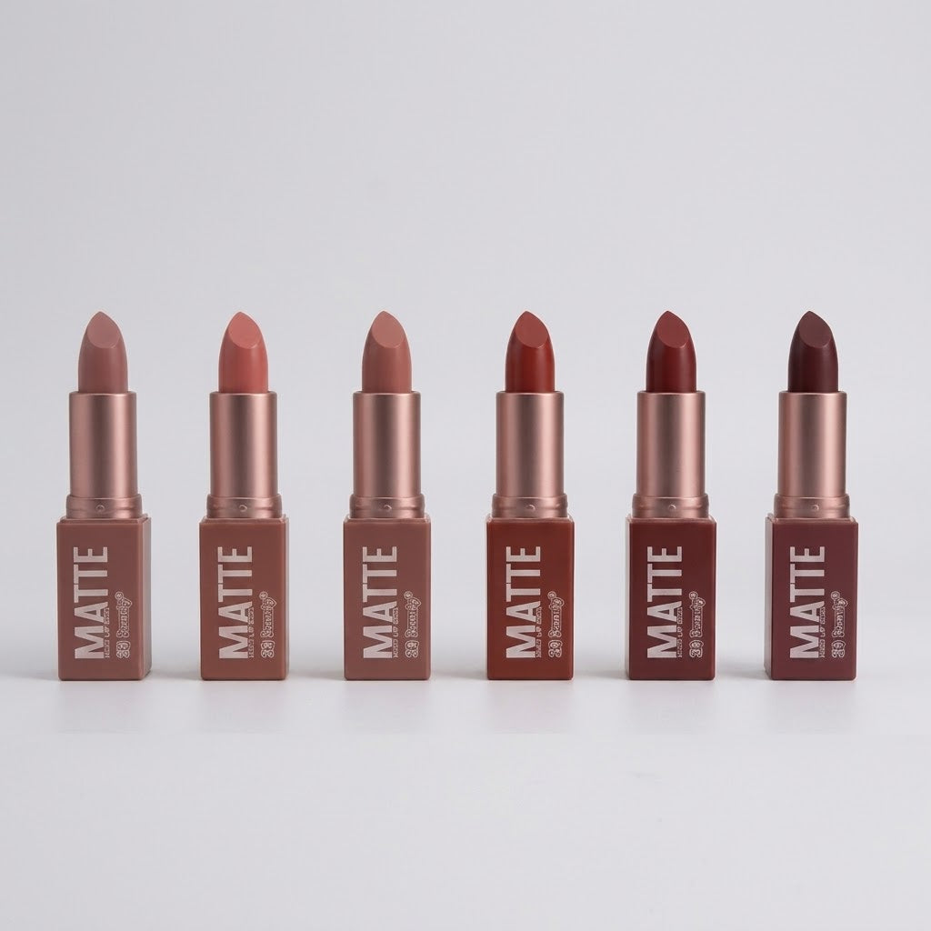 3Q Matte lipstick Pack of 6