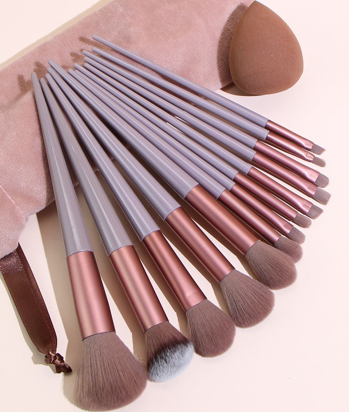 Fix+ 13 piece brush set with beauty blender