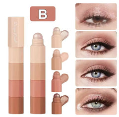 Dragon Ranee 4 In 1 Combo pack of 2 Multi purpose Eyeshadow Crayon Pen