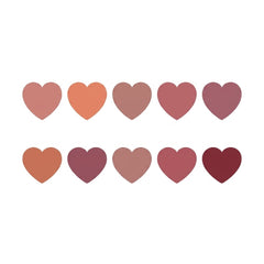 Kevin & Coco "Beautiful Energy" 10-Color Matte Lip Gloss Set