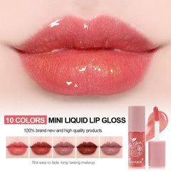 Teayason 10 color glossy lip set