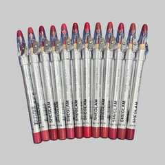 Sheglam 12 color lip liners pack