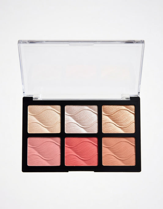 Rose Berry Blusher & Highlighter palette