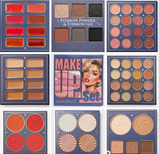 Igoodco 8 in 1 makeup book palette